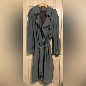 CHRISTIAN DIOR || Authentic - Monsieur Men's Vintage Trench Overcoat. Sz. 44R